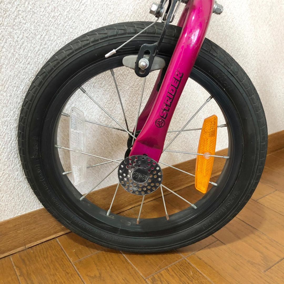STRIDER 14X ストライダー スポーツ ピンク 付属品アリ