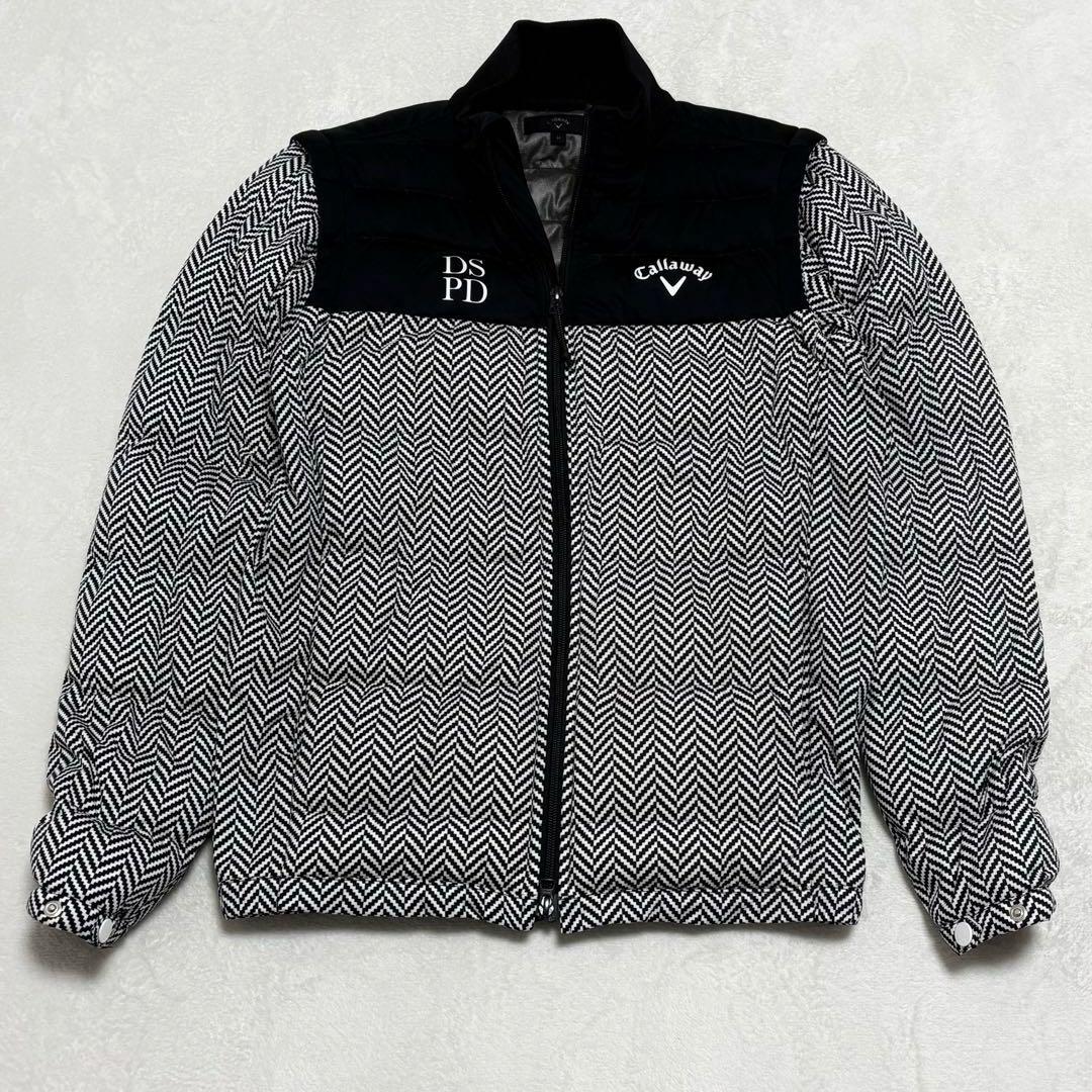 Callaway×DSPD 中綿ジップアップジャケット ヘリンボーン M