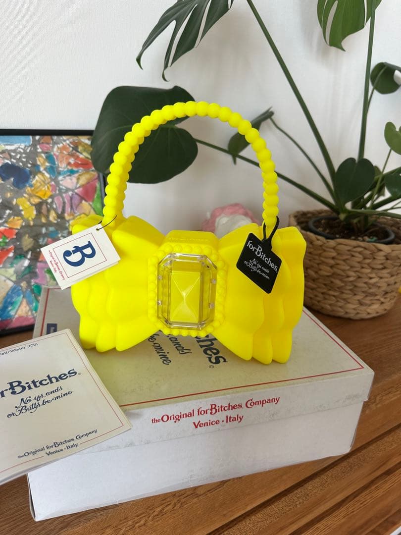 新品 forbitches リボンバッグ