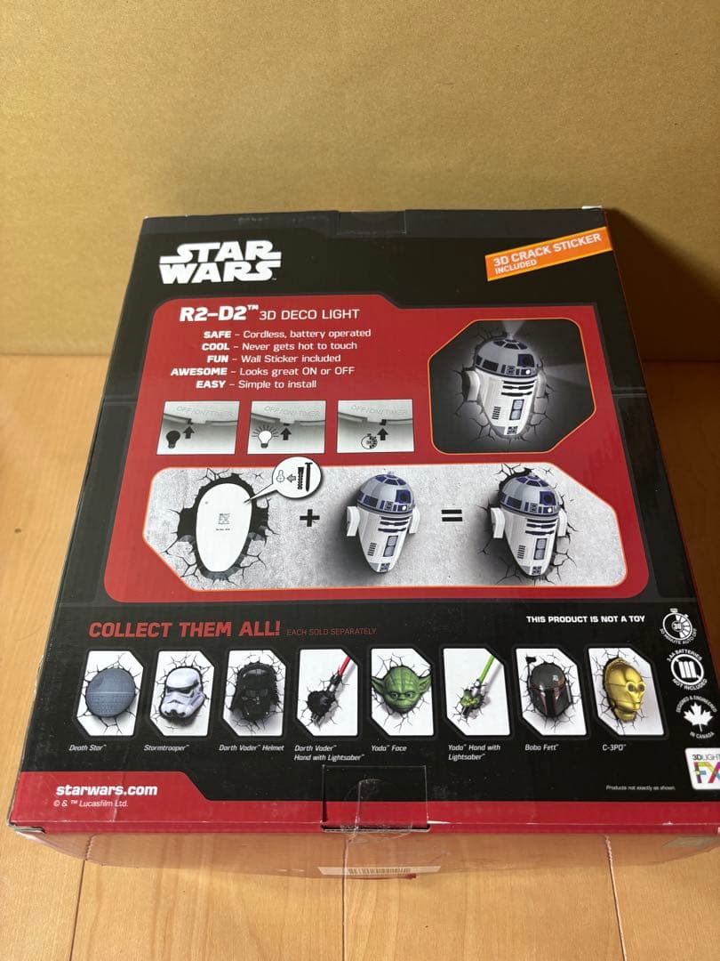 SF・ファンタジー・ホラー 3D light FX Star Wars R2D2