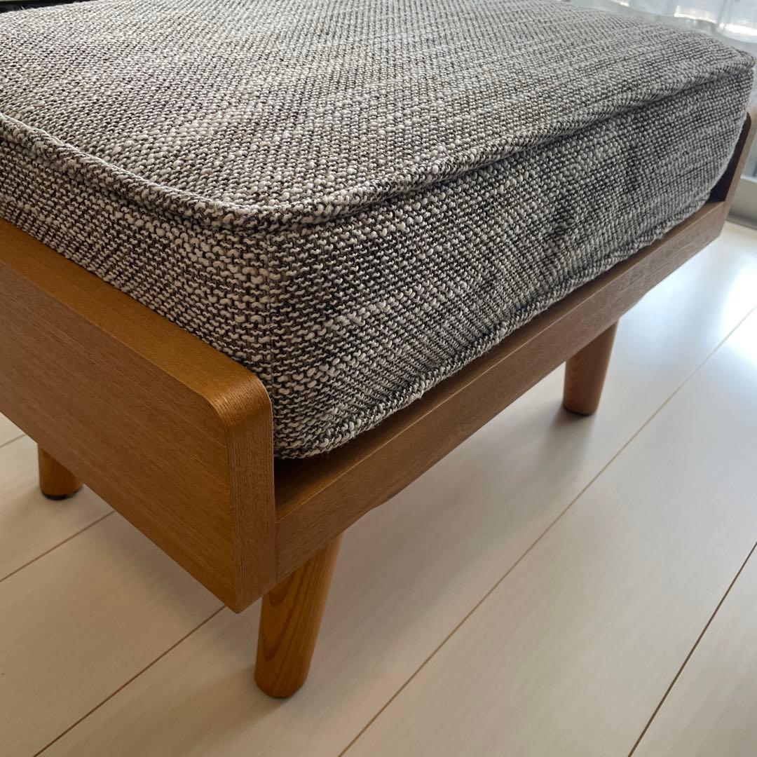 unico ソファ　ALBERO(アルベロ)　オットマン チークカラー