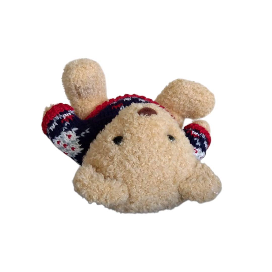 美品✨テディベア　セーターを着たクマのぬいぐるみ