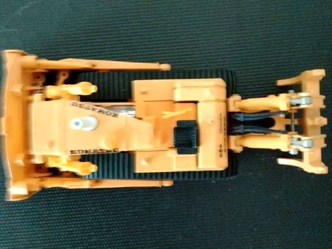 【美品 絶版】ダイヤペット　コマツブルドーザーマルチリッパ付　D355A