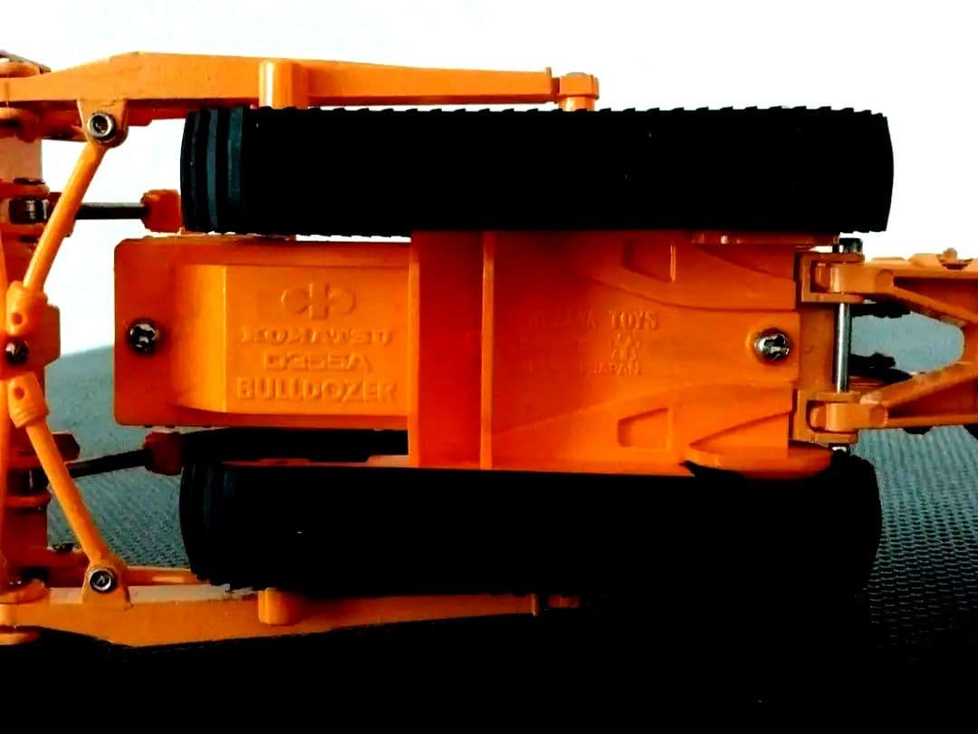 【美品 絶版】ダイヤペット　コマツブルドーザーマルチリッパ付　D355A