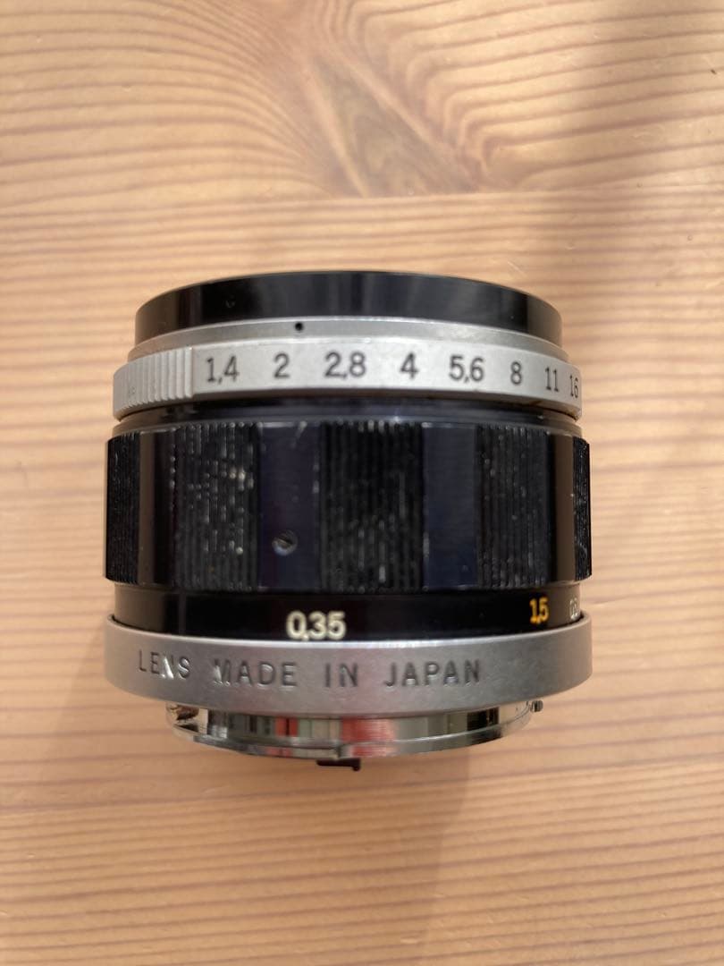 【難あり】OLYMPUS-PEN FTとG.ZUIKO 40mm F1.4レンズ
