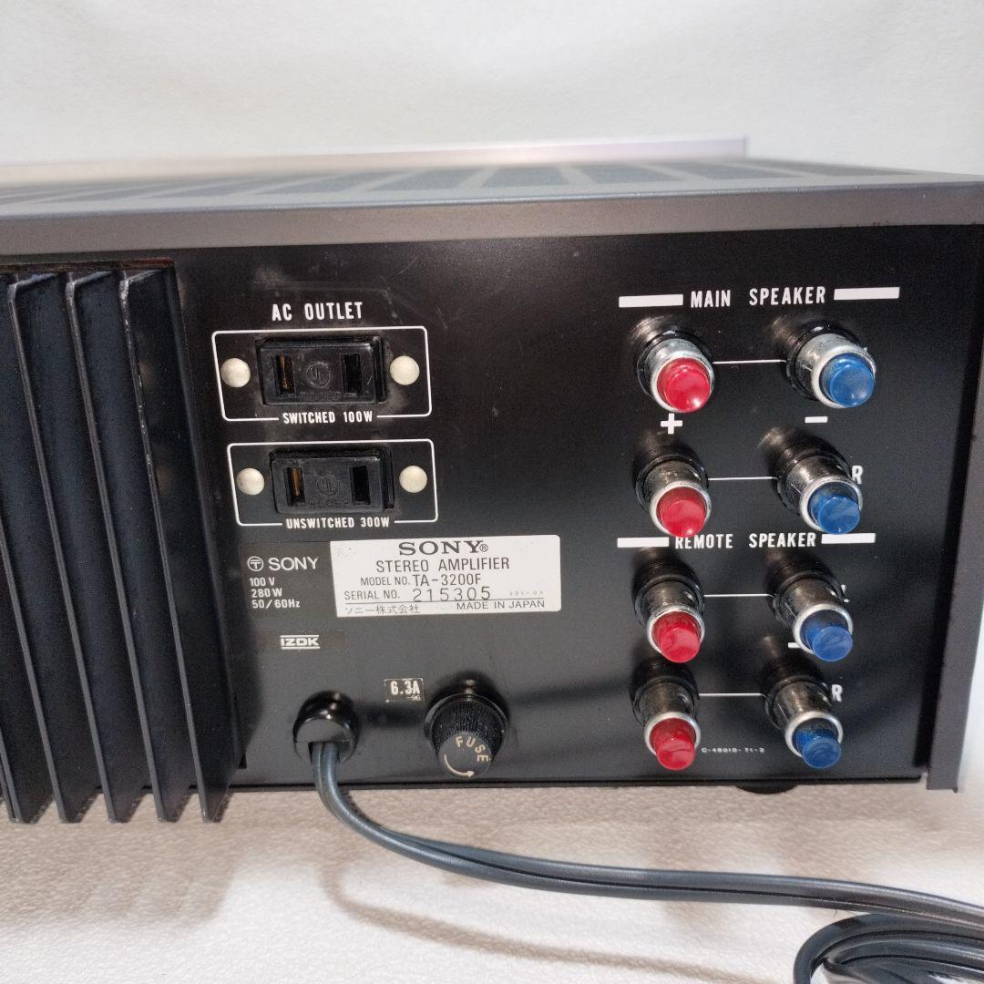 SONY 3200F ステレオアンプ 本体