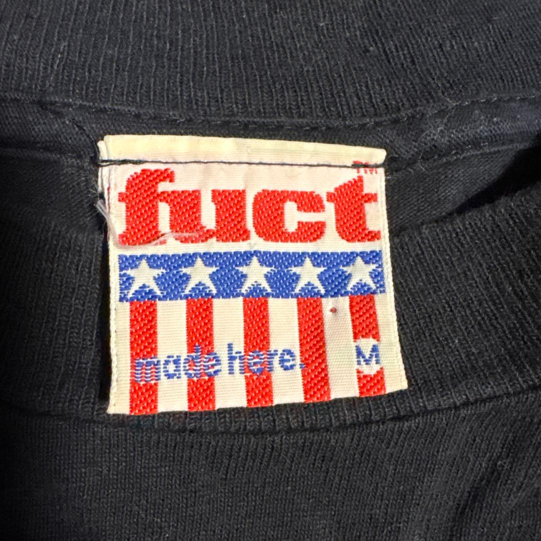 fuct グラフィックプリント Tシャツ M ブラック