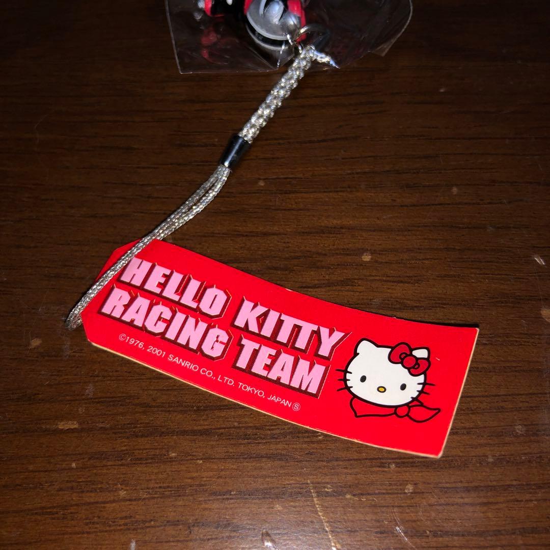 ハローキティ　ご当地キティ バイク ストラップ RACING TEAM 2001