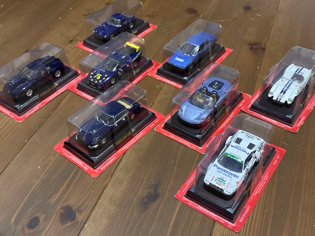 Ferrari ミニカー 8台セット スケール1/43