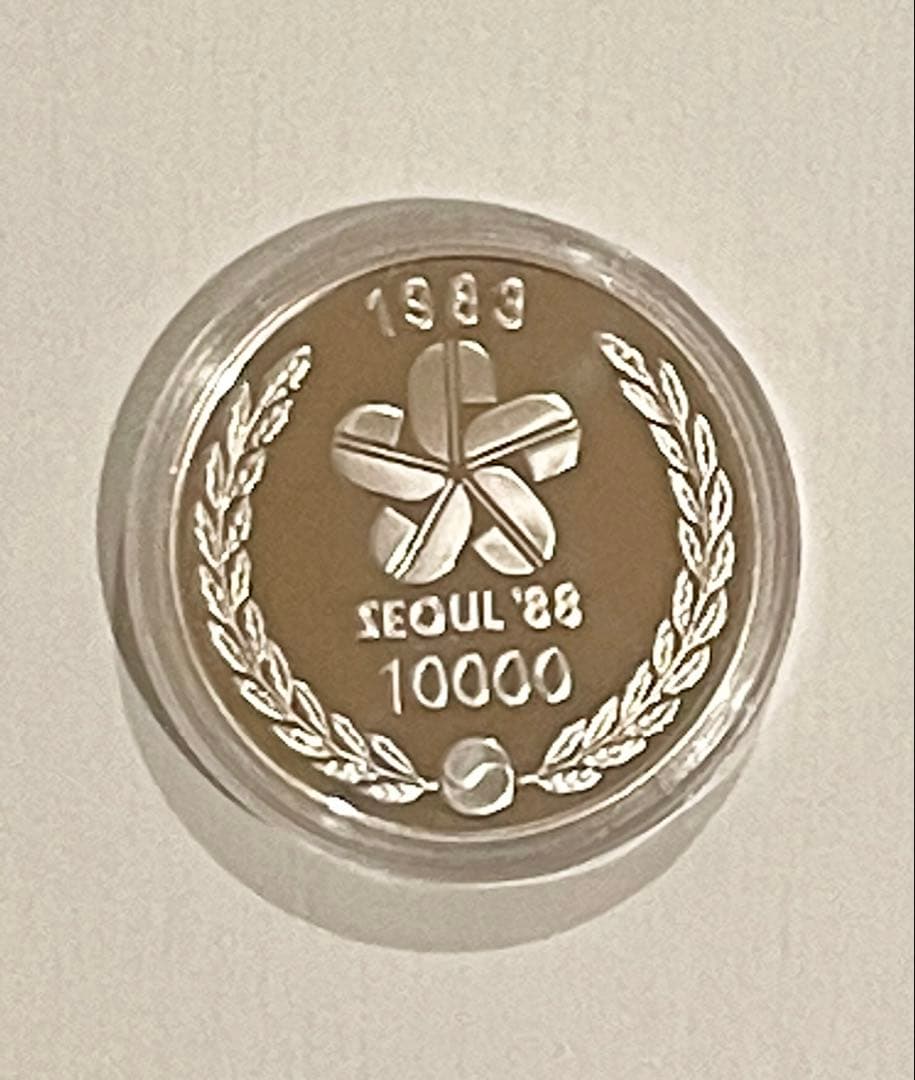 1983年 韓国 ソウルオリンピック記念硬貨 銀貨