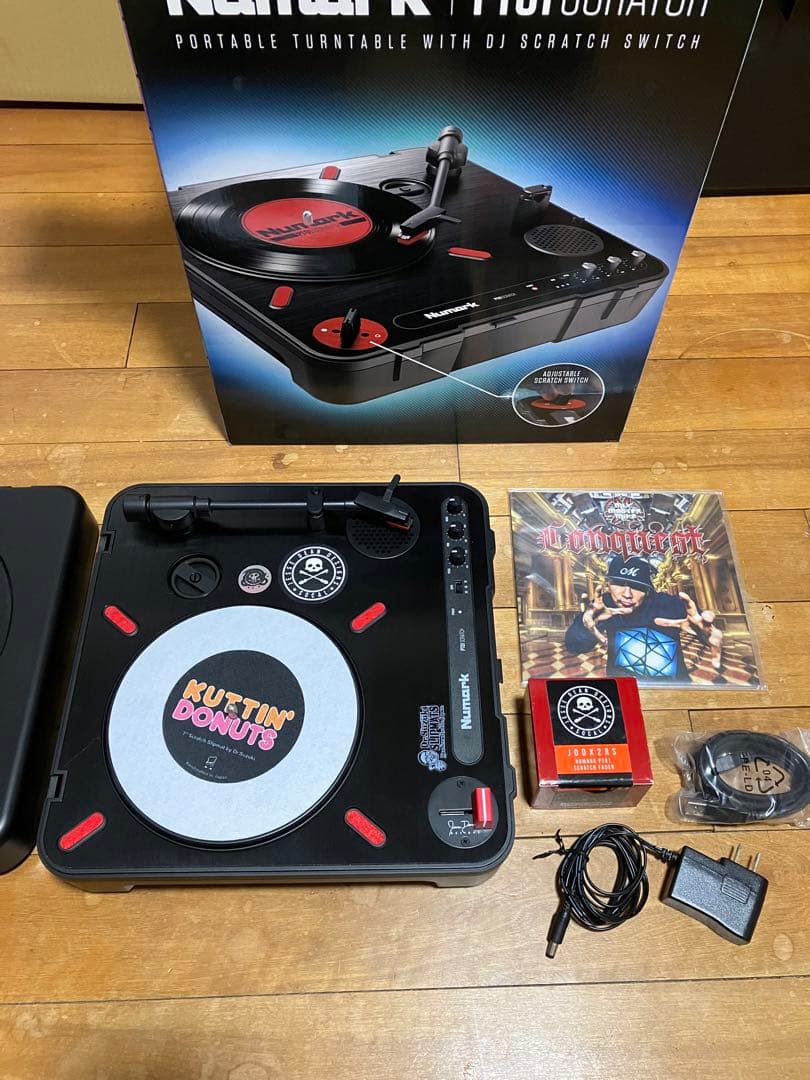 Numark PT01 Scratch ポータブルターンテーブル　中古