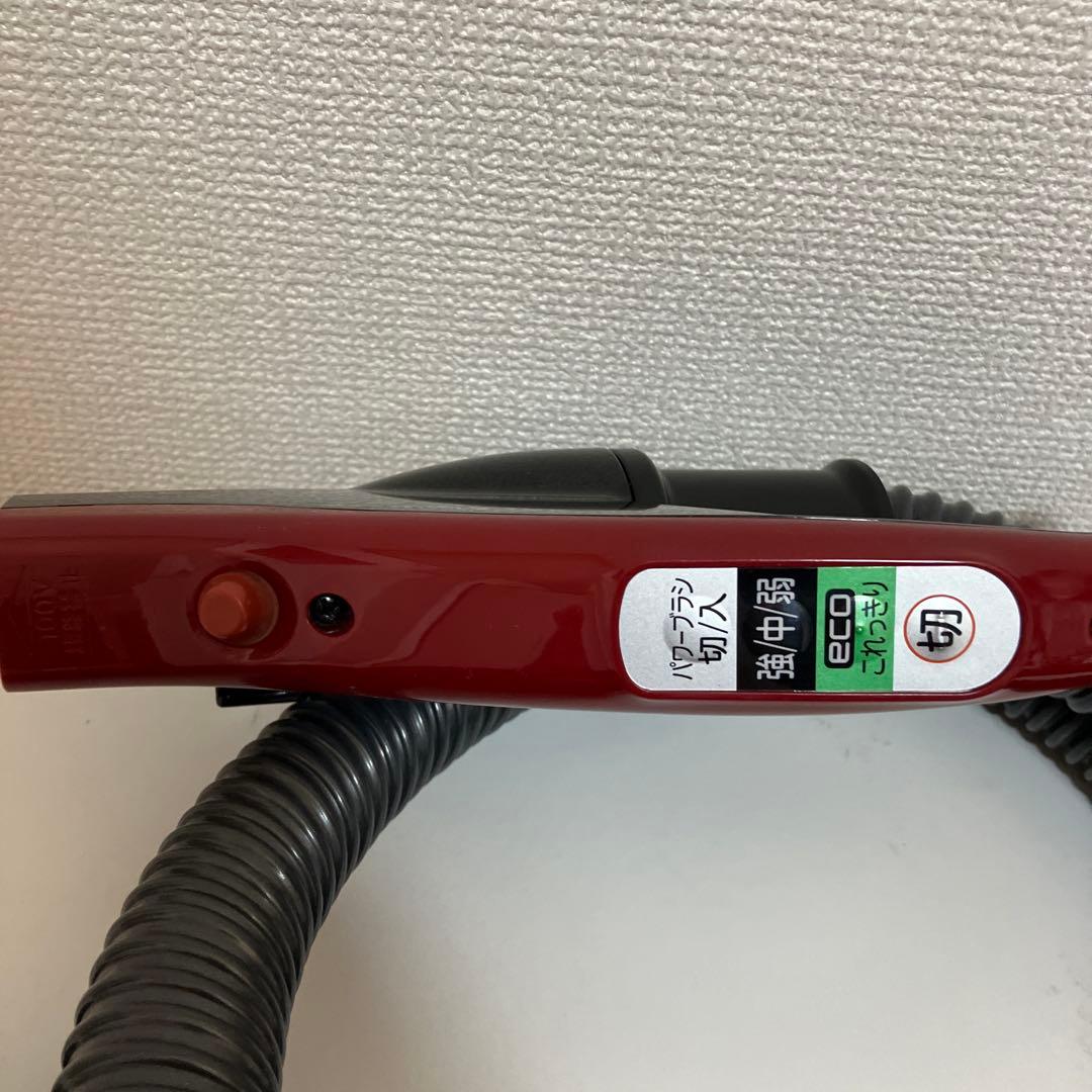 日立　掃除機　ホース　動作保証　赤　CV-SP300G パワかるサイクロン