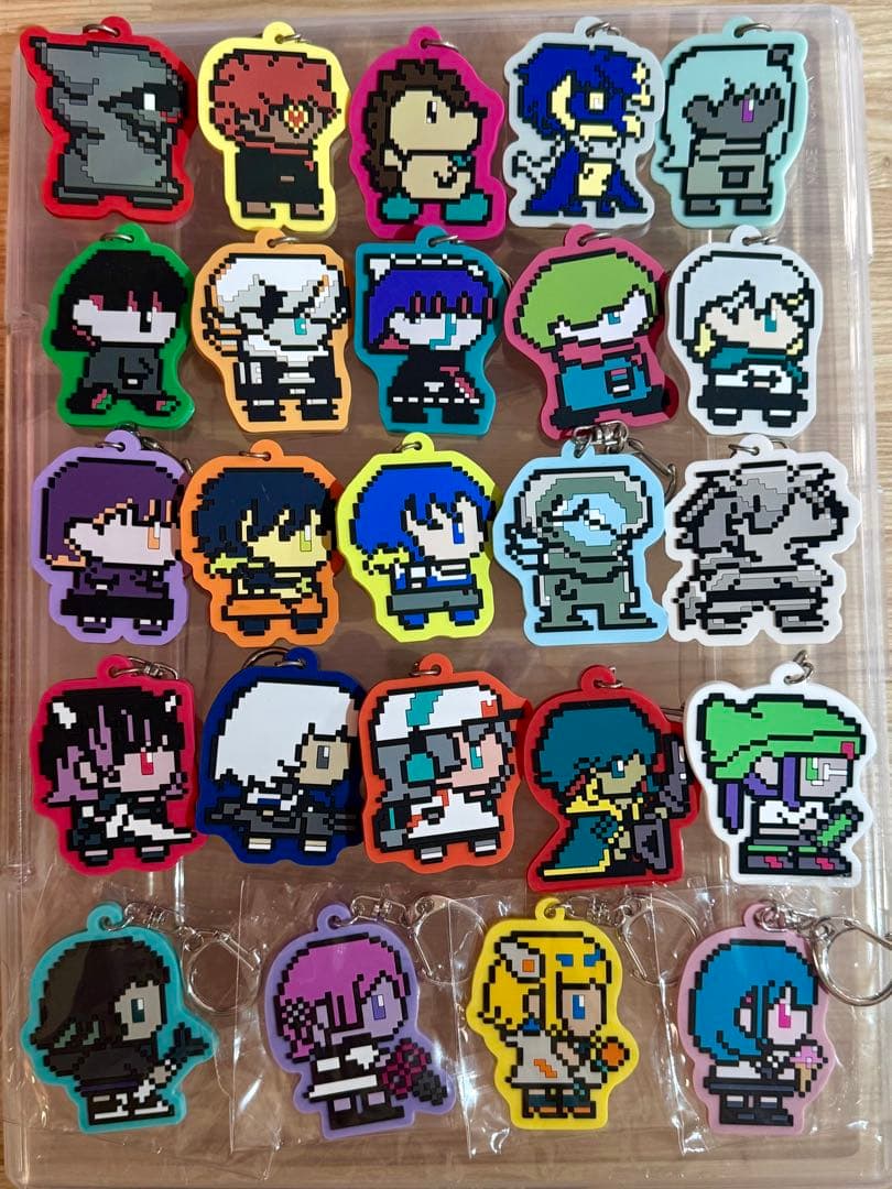 ずとまよ ガチャ ラバーキーホルダー コンプセット