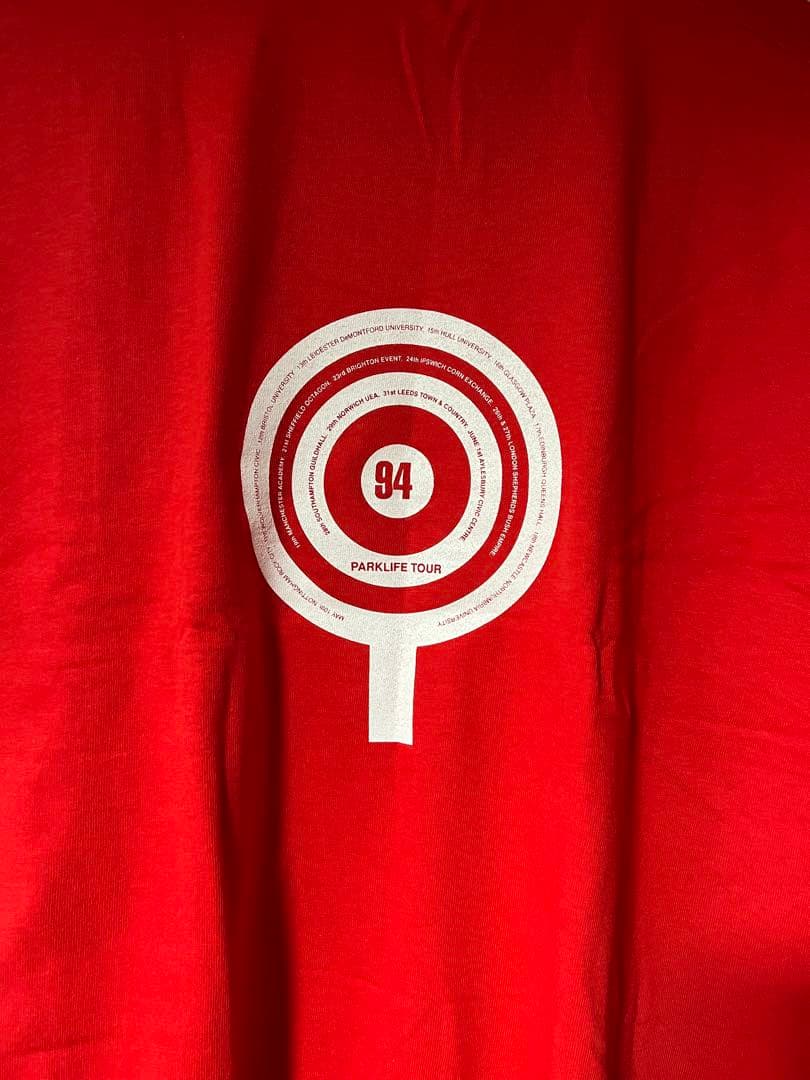 blur PARKLIFE ヴィンテージTシャツ