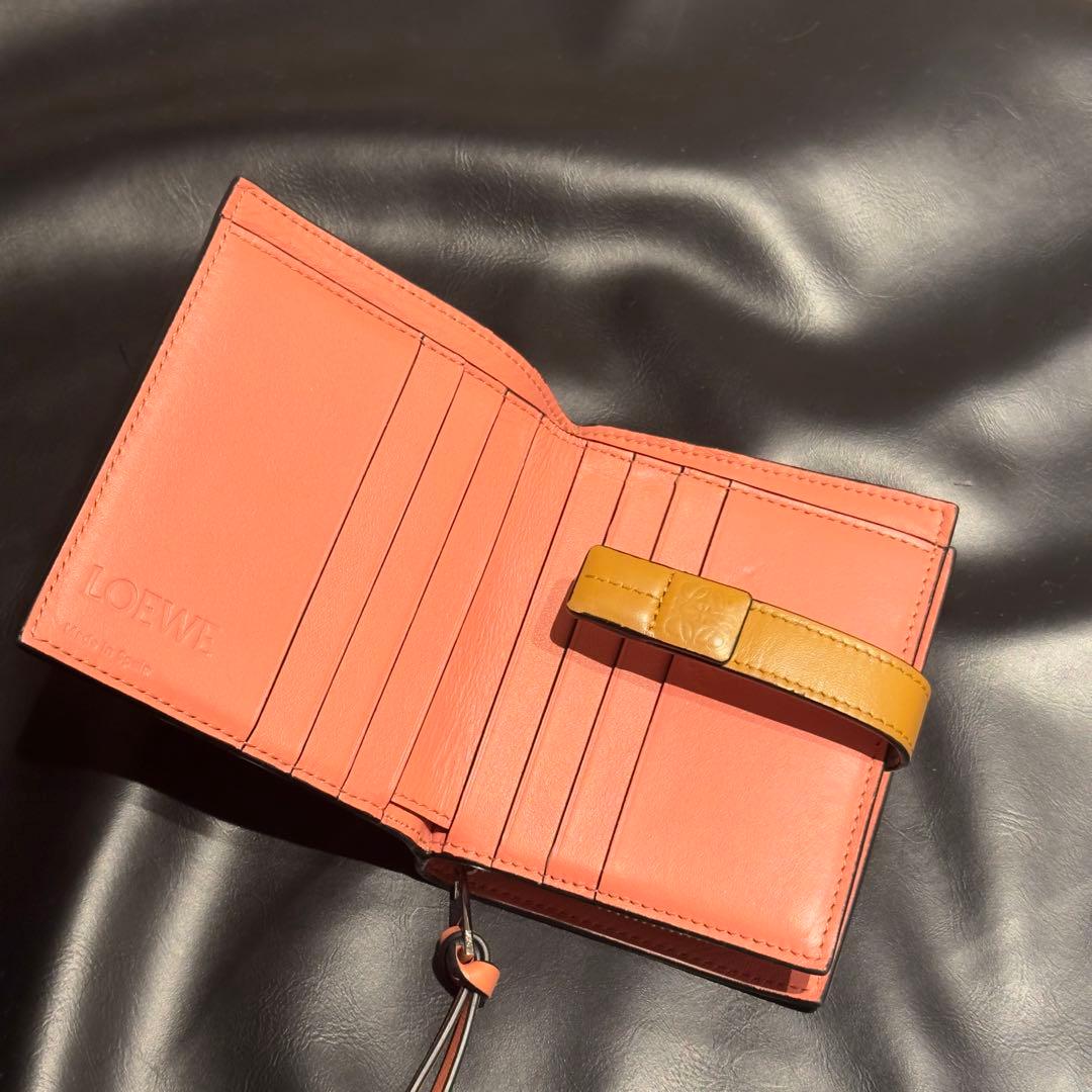 LOEWE コンパクトジップウォレット 二つ折財布