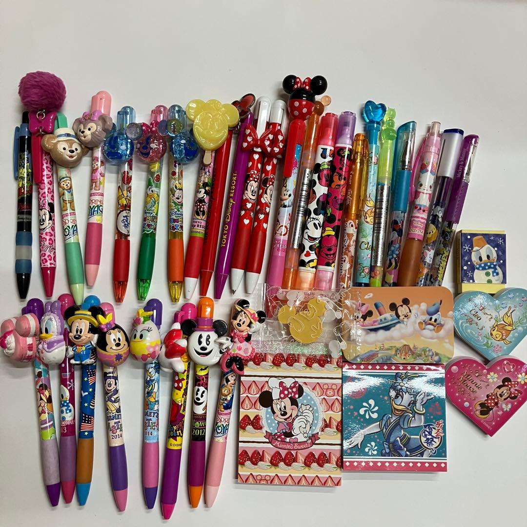 ディズニー シー ボールペン シャーペン カラーペン メモ帳 お土産 平成レトロ