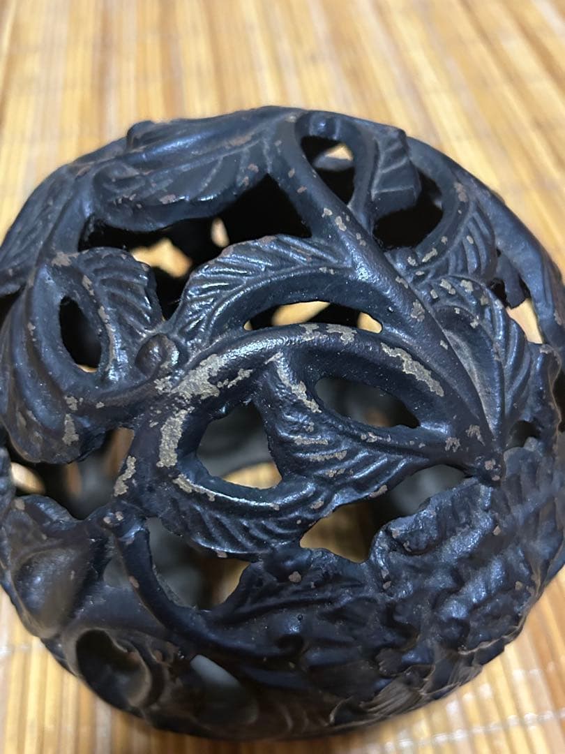 ブロンズ製獅子の彫刻 アンティーク 工芸品 漆芸 美術品 アート レトロ 昭和