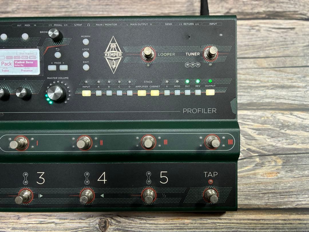 ままま Kemper stage