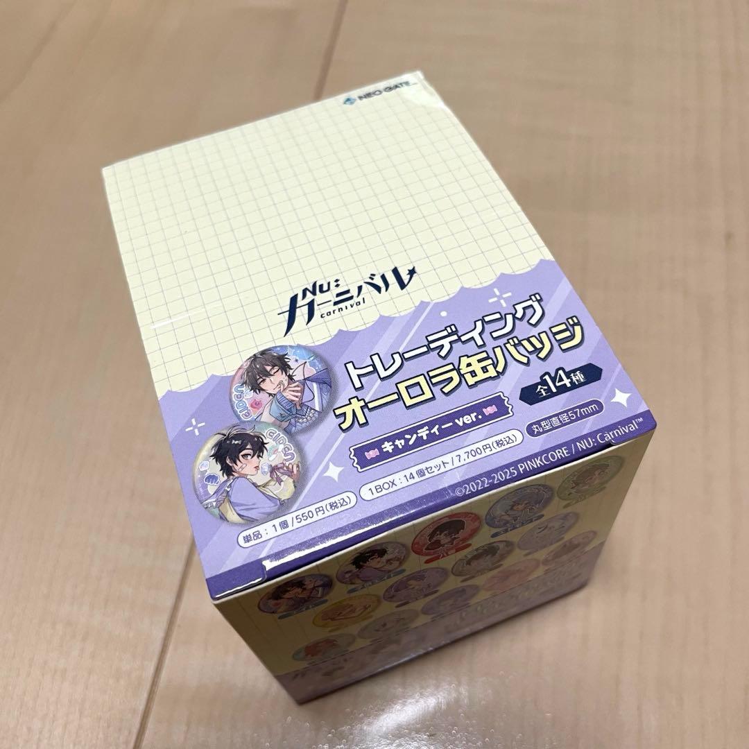 ★nu カーニバル AGF 缶バッジ box★