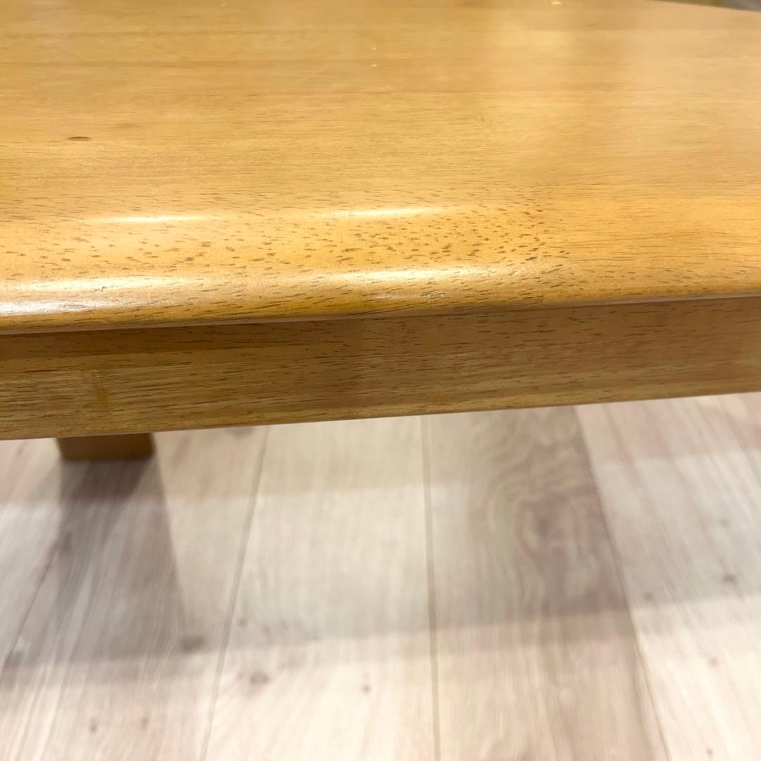 karimoku カリモク　変形　テーブル　半円　ローテーブル　3本脚