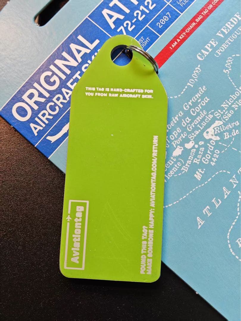 カーボベルデ航空 Aviationtag ATR-72 ぶ厚い コンビ色