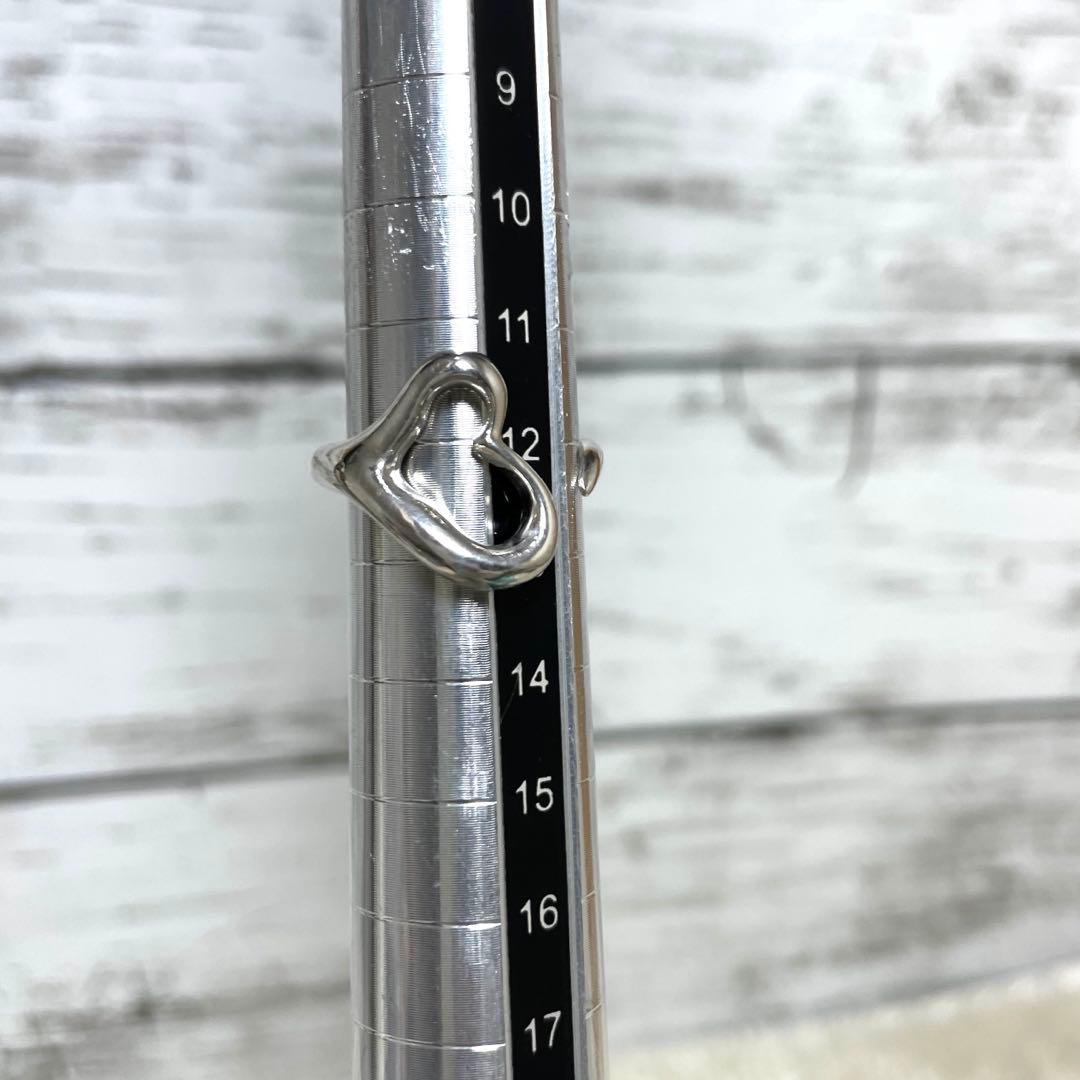 TIFFANY&Co. ティファニー　オープンハートリング 12号