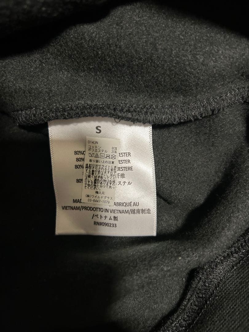 ESSENTIALS パーカー ブラック　S 正規品