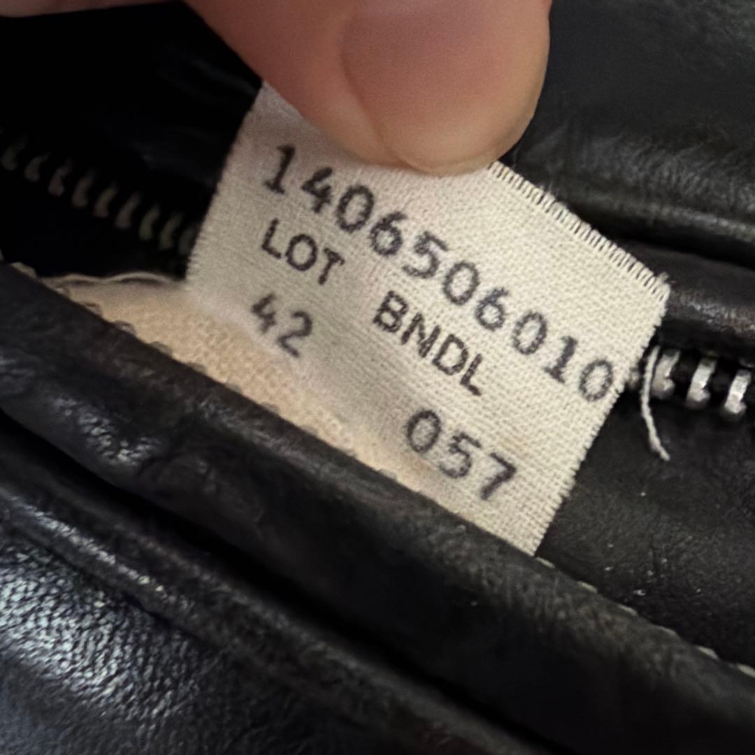 Schott 襟付きライダース 牛革レザー ボアライナー サイズ42 USA製