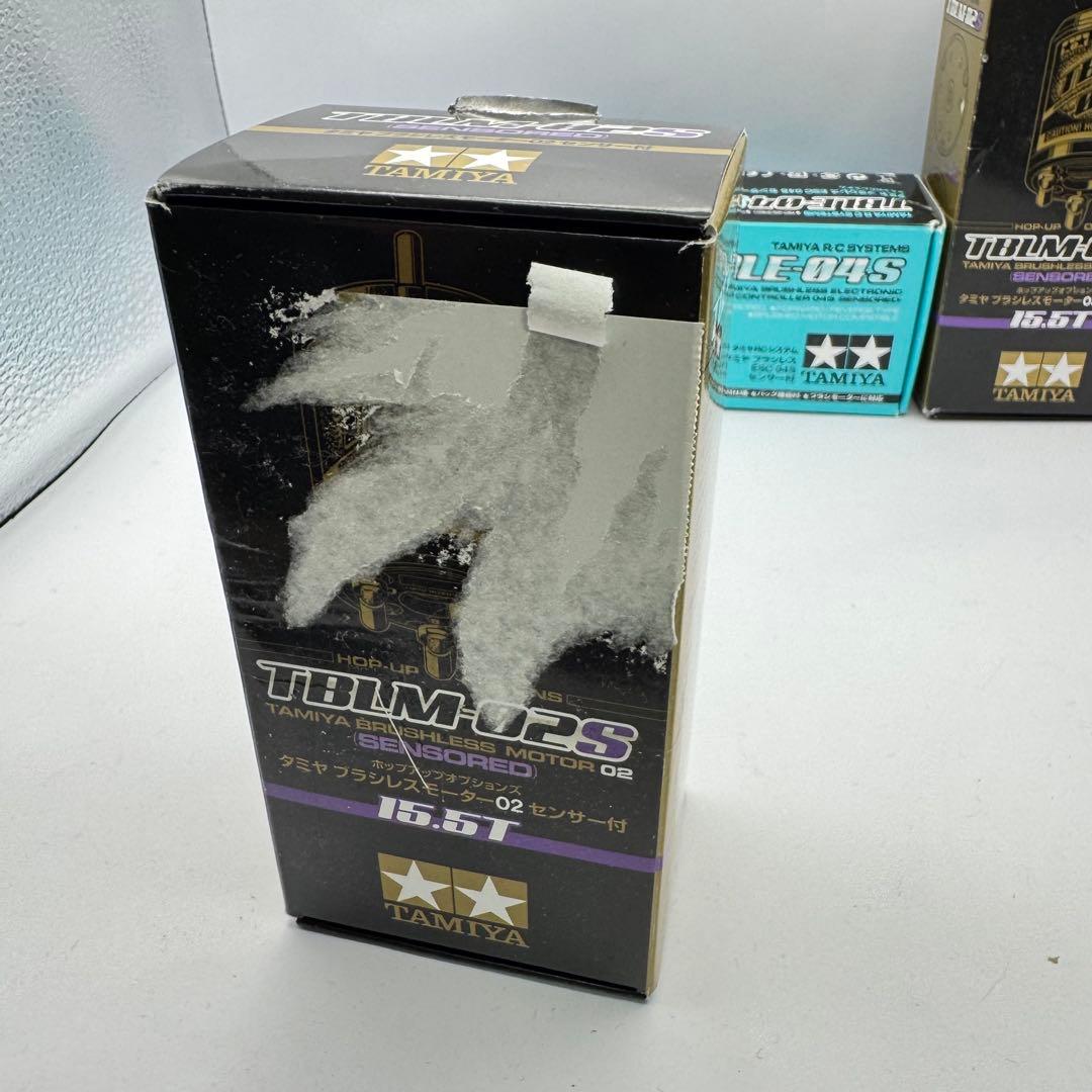 D15 【3点】 タミヤ ブラシレスモーター 02 ESC04S センサー付き