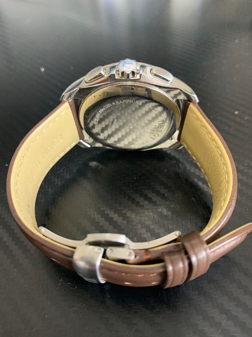 TISSOT クチュリエ GMT クロノグラフ T035439A 中古稼働品