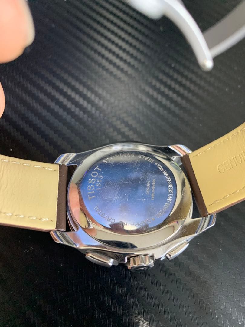 TISSOT クチュリエ GMT クロノグラフ T035439A 中古稼働品