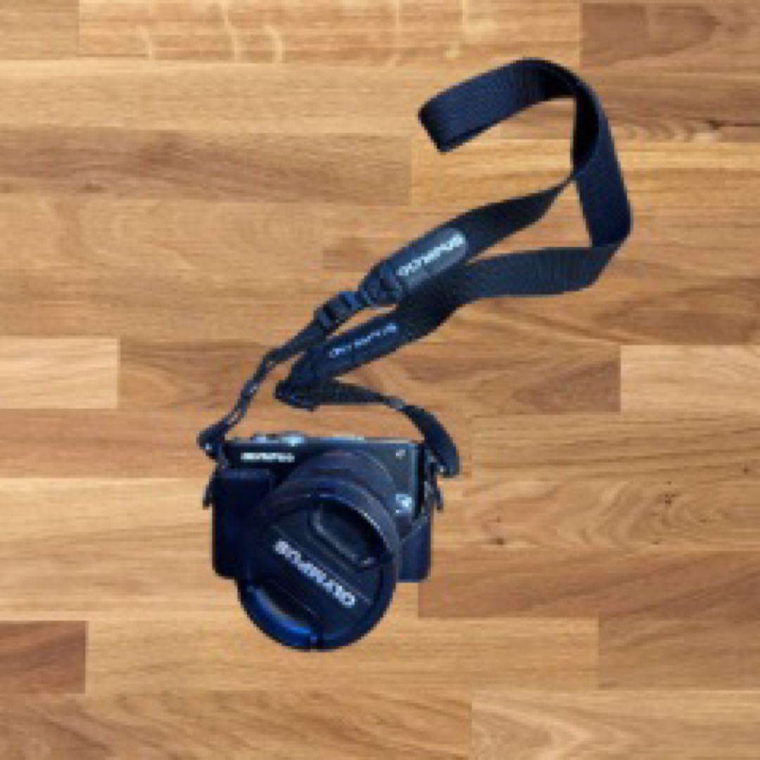 OLYMPUS PEN Lite E-PL3 Wズームレンズ 予備バッテリー付