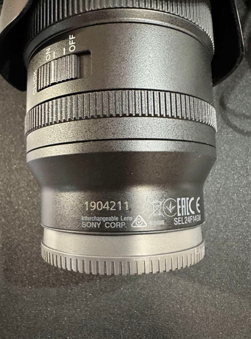 Sony FE 1.4/24 GM レンズ