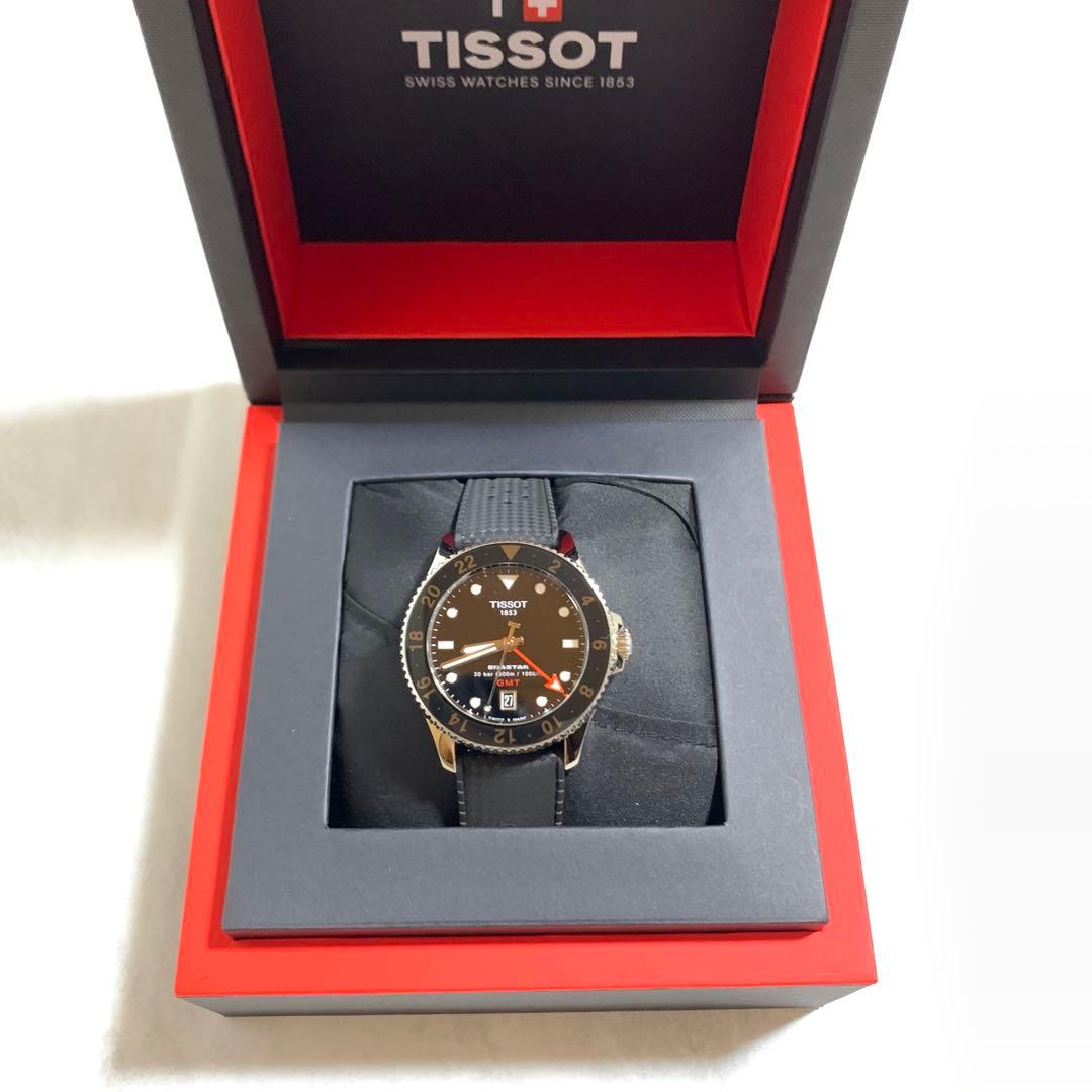 美品 フルセット TISSOT SEASTAR 1000 QUARTZ GMT