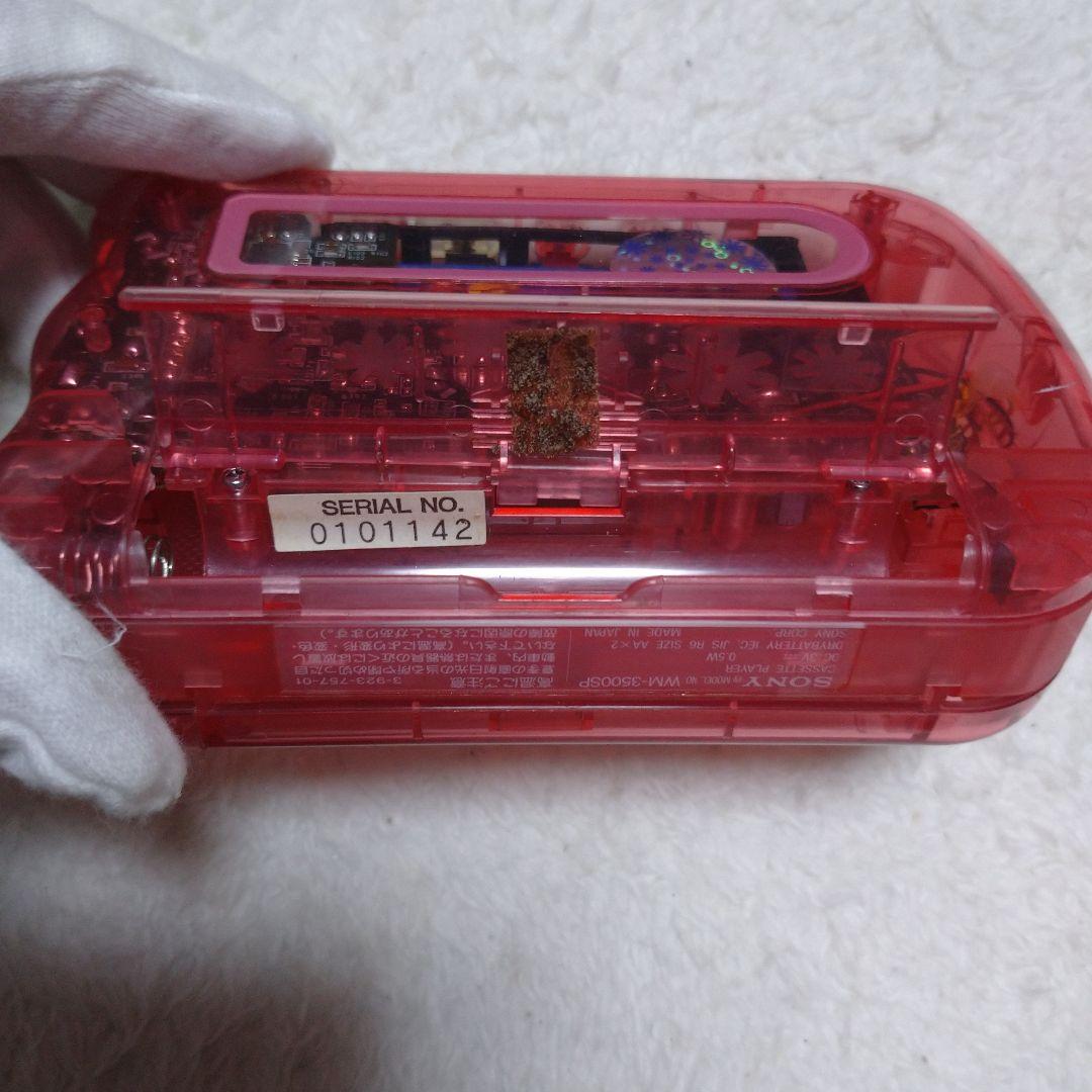 SONY Whoopee WM-3500SP ピンク カセットプレーヤー