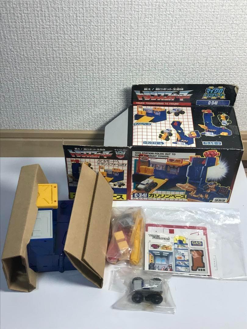 【シール未使用】ガソリンベース　C-341 マイクロトランスフォーマー