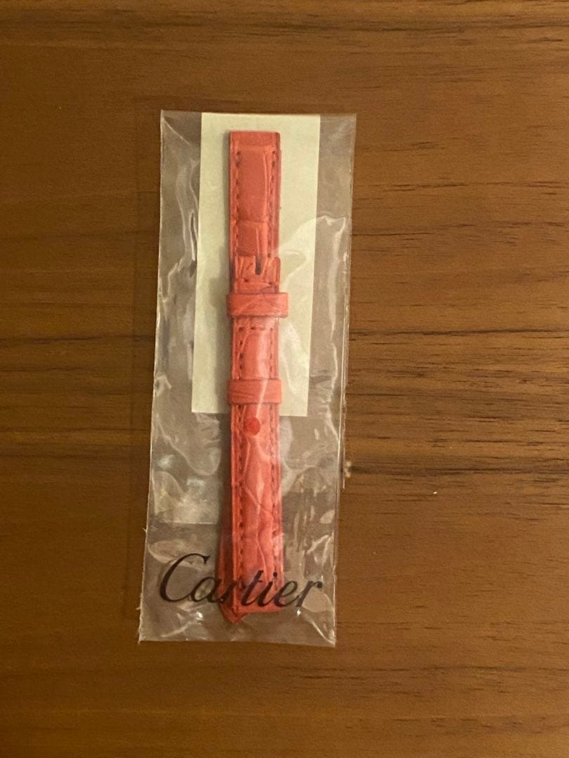 CARTIER ミニタンクルイ　純正ストラップ　2点