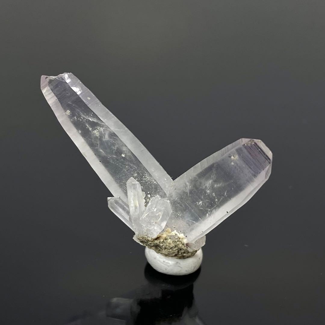 紫水晶　日本式双晶　ベラクルス　アメシスト　鉱物標本　原石　天然石　ストーン　2