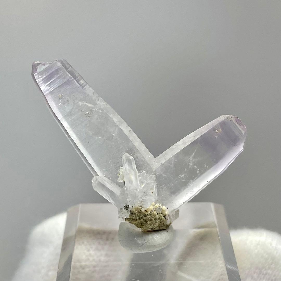 紫水晶　日本式双晶　ベラクルス　アメシスト　鉱物標本　原石　天然石　ストーン　2