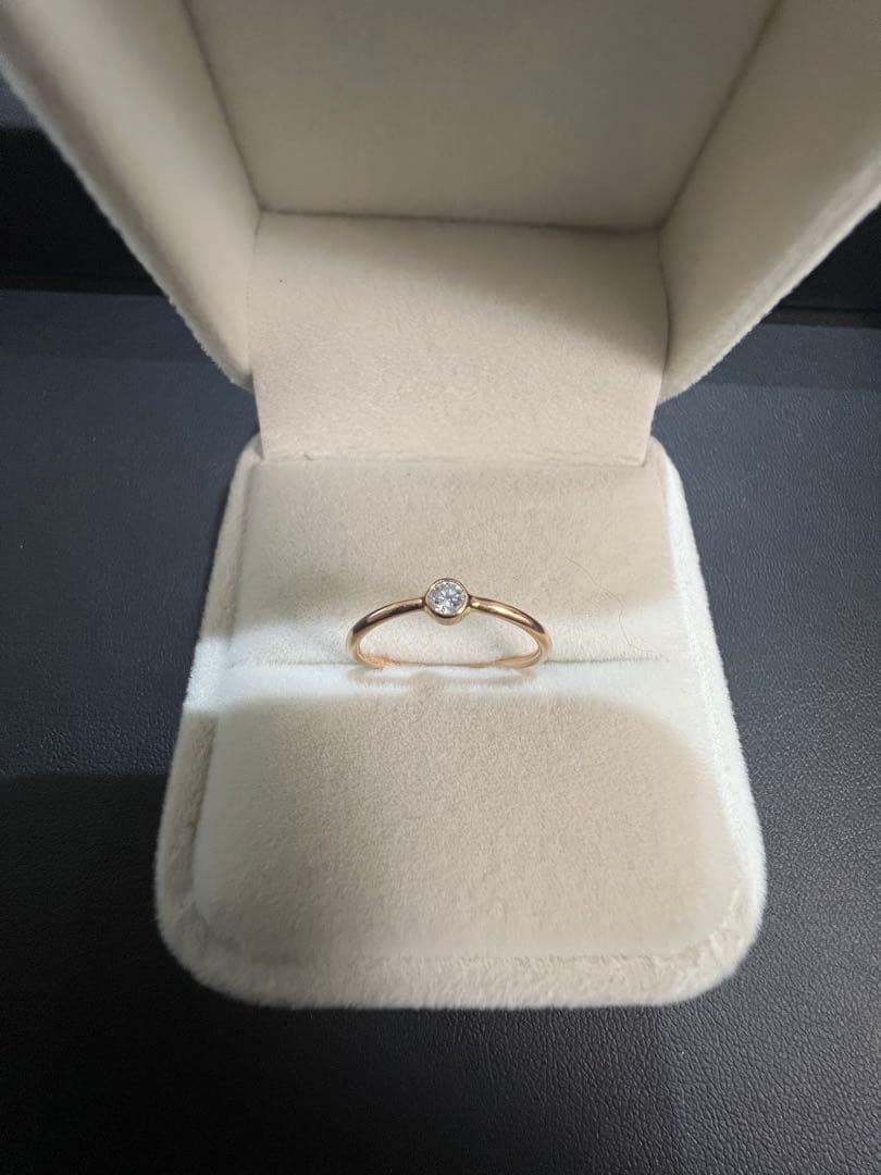 ティファニー ゴールド ダイヤモンド リング K18