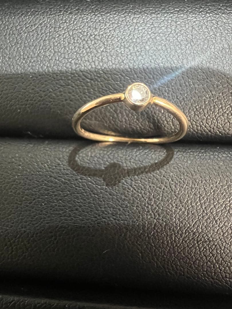 ティファニー ゴールド ダイヤモンド リング K18