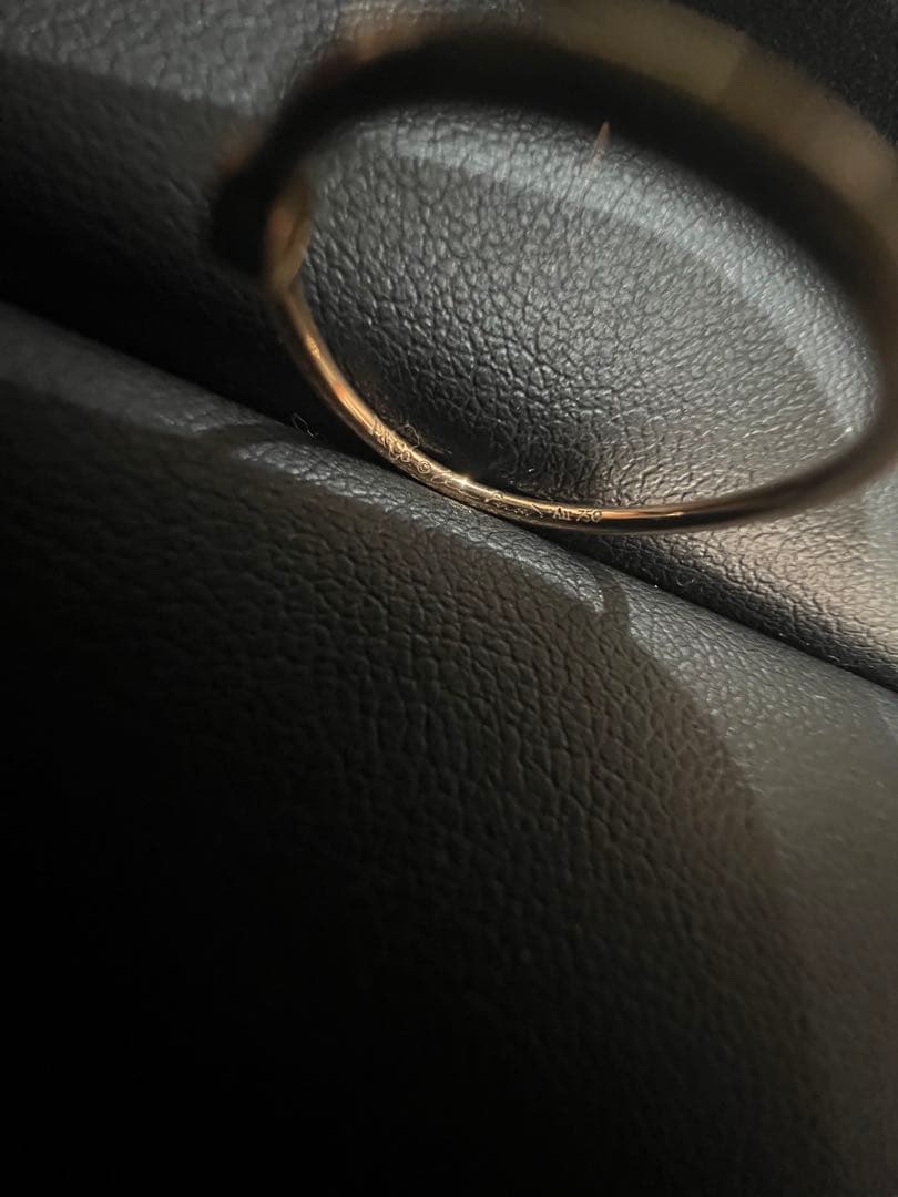 ティファニー ゴールド ダイヤモンド リング K18