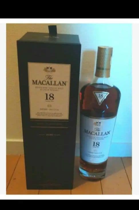ウイスキー MACALLAN 18y