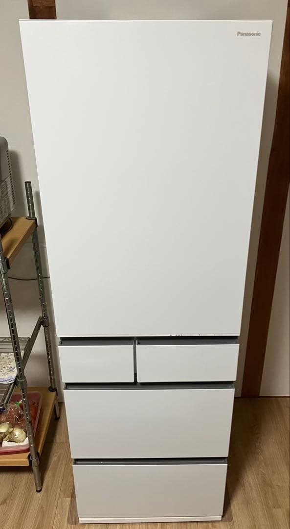 Panasonic NR-E46HV1-WJ 冷蔵庫 2024年モデル 右開き