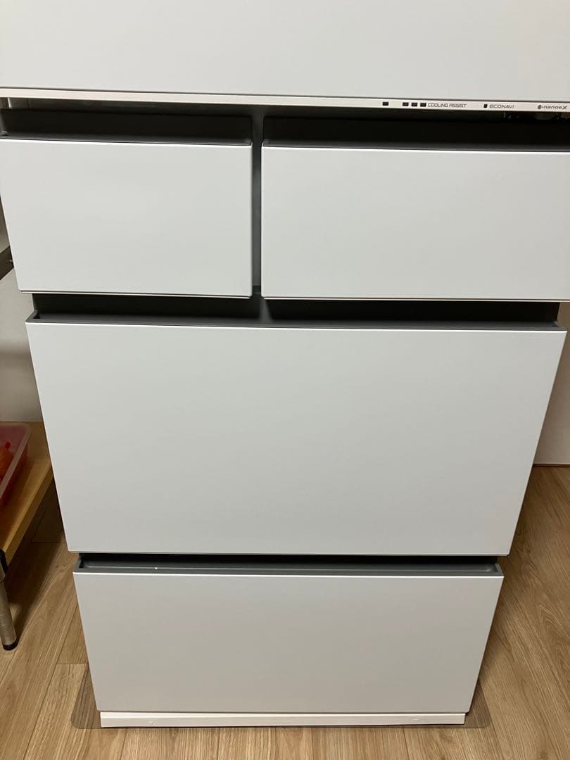 Panasonic NR-E46HV1-WJ 冷蔵庫 2024年モデル 右開き