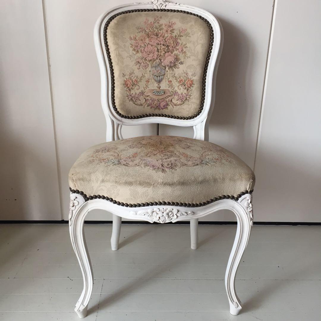 アンティークチェア　座椅子