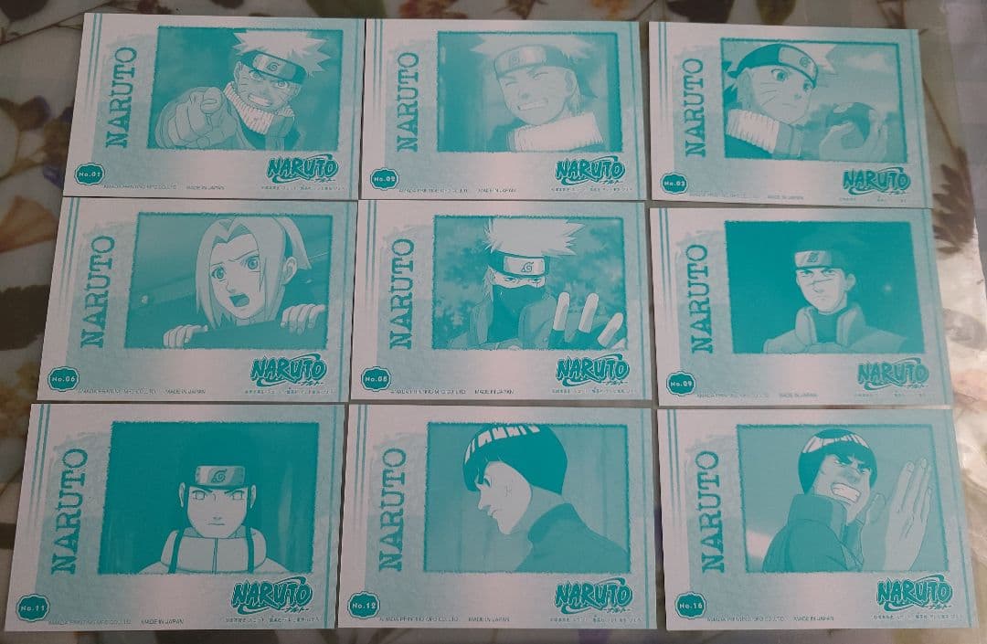 NARUTO ナルト ブロマイドカード 29枚
