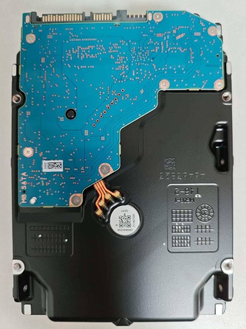 東芝 3.5インチ内蔵HDD 16TB (MN08ACA16T) 2台セット