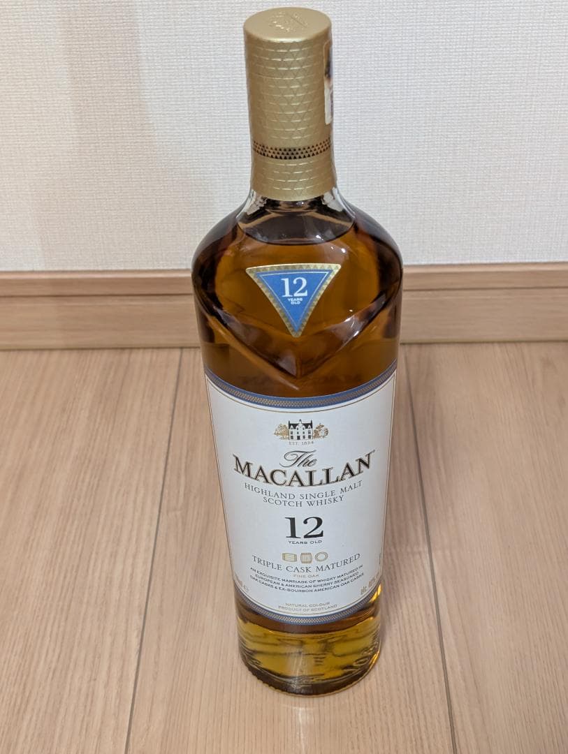 マッカラン 12年 トリプルカスク 700ml 新品未開封