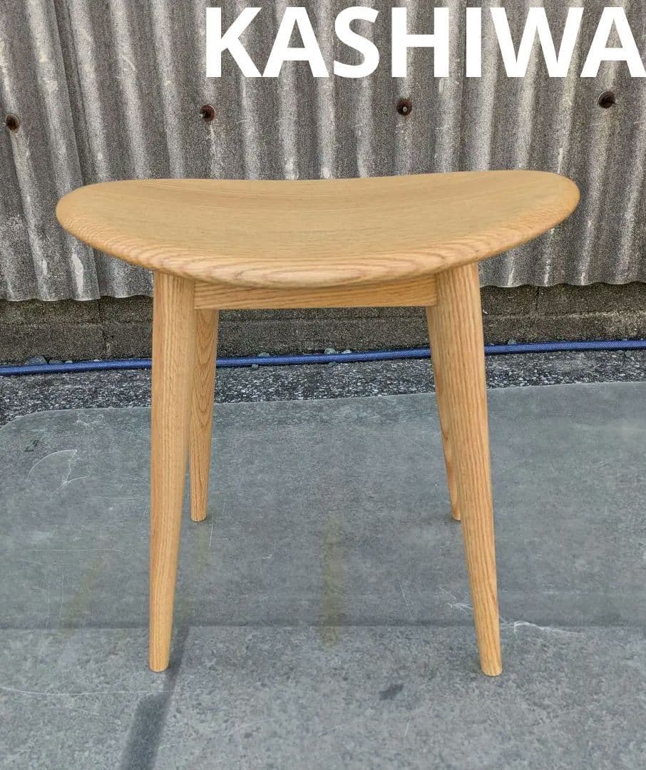 KASHIWA　柏木工①〜③SELECTION スツールオーク板座EC17A